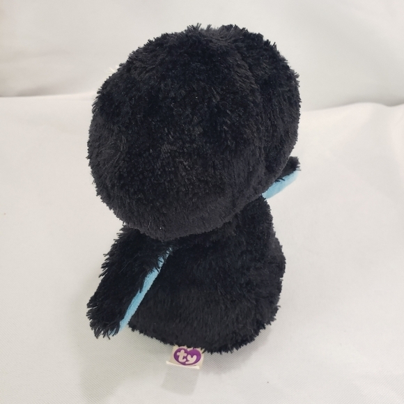 TY Beanie Boos Waddles Penguin Plush Stuffed Toy 6 Inch 2012 Purple Tag - Picture 5 of 8